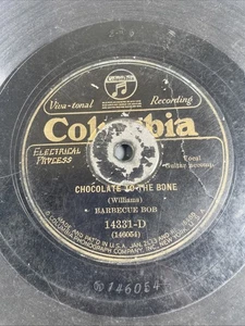 BARBECUE BOB: waycross georgia blues / chocolate to the bone COLUMBIA Single - Picture 1 of 15