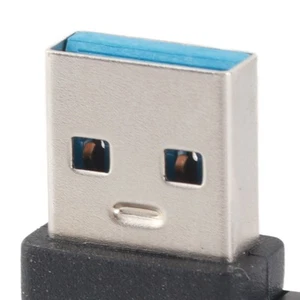 .›USB 3.0 Female To Male Adapter Professional High Speed 90 Degree Elbow Extende - Picture 1 of 22