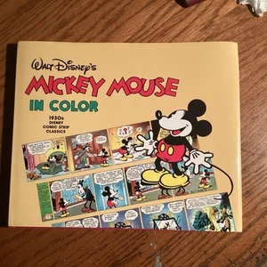 Topolino a colori di Walt Disney 1988 - copertina rigida - fumetto anni '30 - Foto 1 di 10