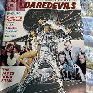 1984 DAREDEVILS Magazine #7 FVF 7.0 Man From Uncle / Star Trek / James Bond 007 - Imagen 1 de 4
