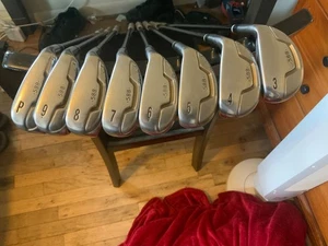 Nice Cleveland 588 Altitude Hybrid irons 3-PW, RH, Cleveland/UST R flex graphite - Picture 1 of 11