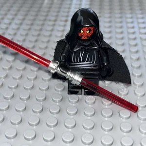 LEGO  Star Wars sw0003	 Darth Maul Hood and Cape light Saber what you see posted - Picture 1 of 6