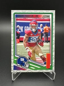 2025 Panini Score - Tyrone Tracy Jr. #116 Scorecard - New York Giants - Bild 1 von 2