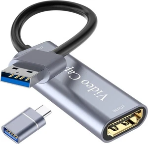Video Capture Card, Video Recording Card Wonderful 4K HDMI to 1080P USB C for... - Picture 1 of 7