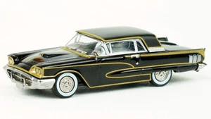 Brekina 1960 Ford Thunderbird - Black/Gold ZZ Top #BR18205 HO 1/87 Scale - Picture 1 of 6