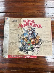 1981 The Great Muppet Caper 3-D Hunt Capture Brettspiel Sonderedition komplett - Bild 1 von 10