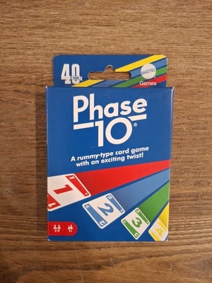 Mattel Games Phase 10 Card Game New - Image 1 of 3