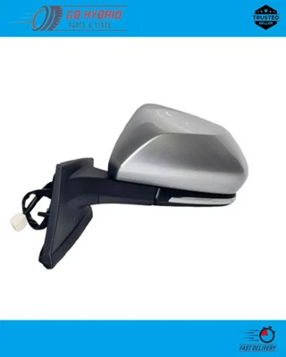 Espejo retrovisor lateral para pasajero Toyota Prius 2016-2022 plateado eléctrico plegable térmico Foto 1 de 4