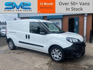 2021 71 FIAT DOBLO L2 H1 LWB EURO 6 TWIN SIDE DOORS 77K MILES 2.1M LOAD DIESEL - Picture 1 of 20