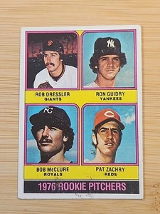 1976 Topps Set-Break #599 Rookie Pitchers Guidry VG-VGEX - Picture 1 of 2