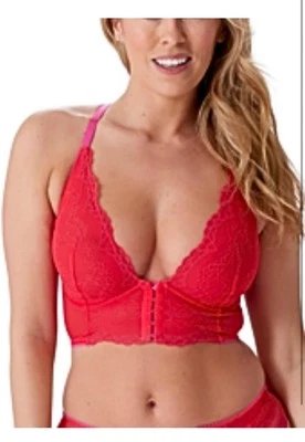 Sujetador de encaje Gossard Superboost profundo en V largo lencería bralette con aros Foto 1 de 4