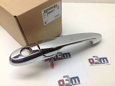 Saturn Sky Pontiac Solstice Chevrolet Impala LH Porta Frontal Cromada ALÇA nova OEM - Imagem 1 de 2