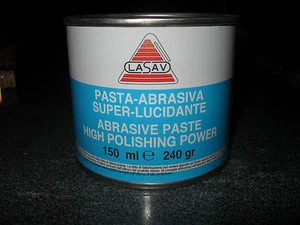 PASTA ABRASIVA PER CARROZZERIA PRODUCE BRILLANTEZZA SUPER LUCIDANTE 150ML LASAV - Foto 1 di 1