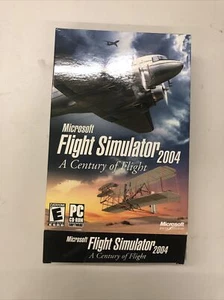 MICROSOFT FLIGHT SIMULATOR 2004 WIN 32BIT ENGLISH - PREOWNED - Picture 1 of 2