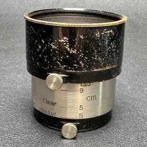 Frühe FIKUS Nickel Hektor Elmar 5cm Leitz Leica Haube - Bild 1 von 3
