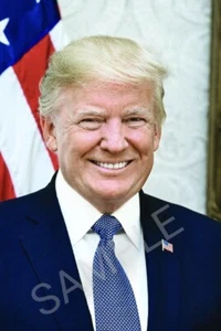 President Donald Trump 4x6 Inch Photo MTA849 - Picture 1 of 3