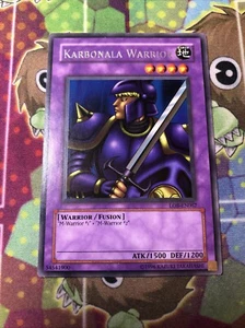 Yugioh! LP Karbonala Warrior - LOB-EN067 - Rare - Unlimited Edition - Picture 1 of 1