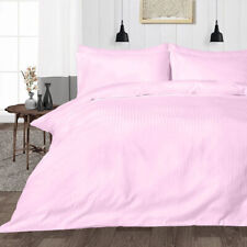 Premium bedding set 1000 TC Egyptian Cotton Pink Stripe & Three Quarter