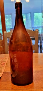 Geprägte Blob Top Hochgreve Brauerei Green Bay Wisconsin Wi Picknick Bierflasche - Bild 1 von 5