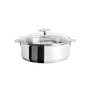 Cristel Casteline 4 Qt. Saute Pan With Domed Glass Lid - Picture 1 of 11