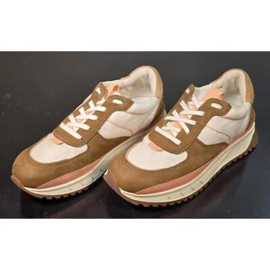 Madewell Kickoff Trainer Brown/Peach White Sneakers Womens 7.5 M, Men's 6M - Picture 1 of 10