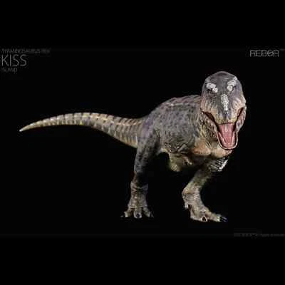 REBOR 1:35 Tyrannosaurus Rex “KISS” Island Model Collection Dinosaur Animal Gift - Image 1 of 4