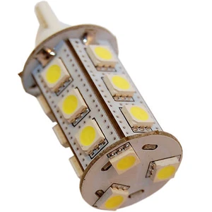 T10 Wedge Base 18 SMD LED Bulb Replacement for # 194, 921 Trailer Camper Boat RV - Imagen 1 de 3