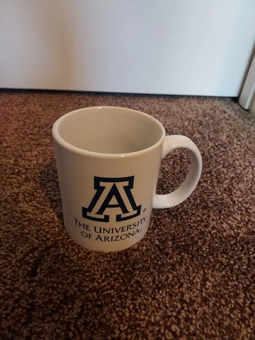 The University of Arizona White Ceramic Coffee Mug Cover