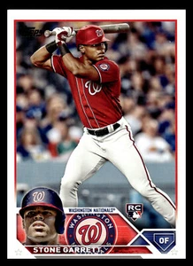2023 Topps Series 2  #498 Stone Garrett Washington Nationals - Picture 1 of 2