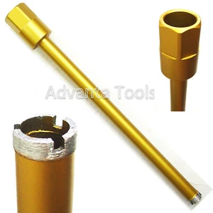 Broca de núcleo de diamante de 1-1/8"" para perforación húmeda acero moderado concreto reforzado - Imagen 1 de 4