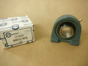 AMI UCTB205 TAPPED BASE PILLOW BLOCK SET SCREW LOCKING 25MM BORE - Picture 1 of 3