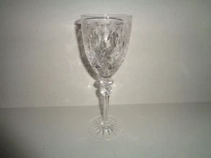 Rogaska "QUEEN" CRYSTAL WHITE WINE GLASS Yugoslavia 7 3/4" - Picture 1 of 10
