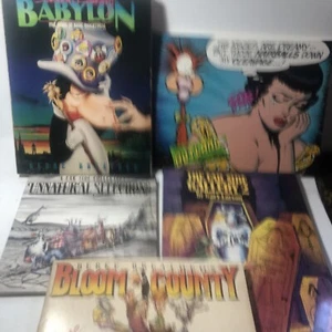 5 Books Outland / Bloom County Berkeley Breathed & FAR side Gary Larson - Imagen 1 de 6