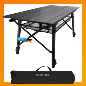 Campingtisch Mehrzwecktisch Partytisch Klapptisch Multifunktionstisch 90x52cm - Bild 1 von 7