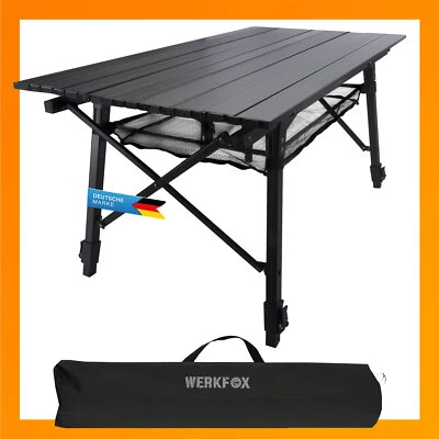 Campingtisch Mehrzwecktisch Partytisch Klapptisch Multifunktionstisch 90x52cm - Bild 1 von 4