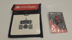 Geek Fuel Pin And Travel Pouch - Picture 1 of 2