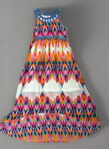 Size 12 Girls Long Dress By Truly Me  - Picture 1 of 6