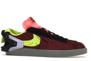 NIKE Blazer Low Acronym Night Maroon (New W/Box) Us Size 7 - Picture 1 of 10