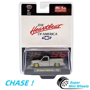 CHASE ! M2 Machines 1:64 - 1991 Chevrolet C1500 Ss 454 Pickup Truck – Gray - Picture 1 of 2