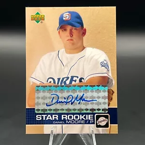 Daniel Moore 2003 Upper Deck Star Rookie Signature #P24 RC Auto Padres - Picture 1 of 2