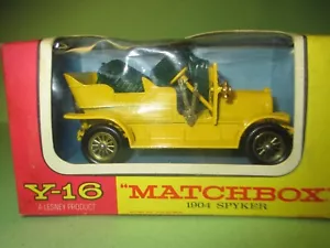VTG Matchbox Lesney Models of Yesteryear Y-16 1904 Spyker 1967 -NIB - Picture 1 of 2