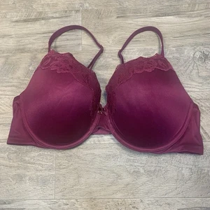 Victoria Secret Perfect Shape BH Spitzenbesatz Lila Größe 40 C - Bild 1 von 11