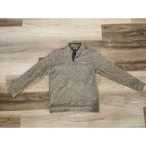 Suéter Eddie Bauer Para Hombre Grande Radiador Polar 1/4 Snap Mock Cuello - Imagen 1 de 4