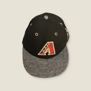 Arizona Diamondbacks Men's 2016 Black and Grey All Star Hat, Size 7 1/4 - Picture 1 of 7