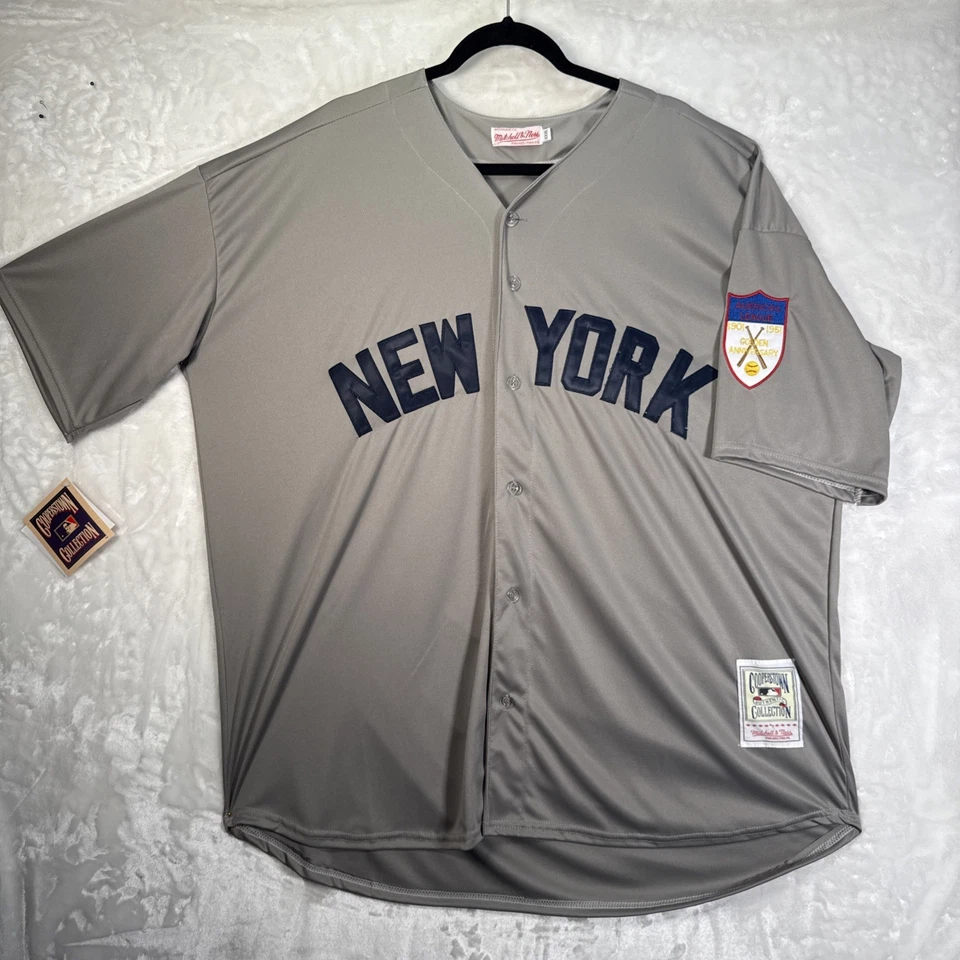 Camiseta 3XL Mitchell & Ness Nueva York Cooperstown #7 Liga Americana 1901 1951 Foto 1 de 4