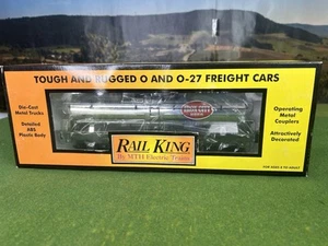 MTH RAIL KING 30-73214 IRON CITY BEER CHROME TANK CAR # 2006 NEW 2006 C-10 MINT - Picture 1 of 22