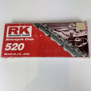 RK TAKASAGO CHAIN 41-520 120L Heavy Duty Chain M520-13L NEW OLD STOCK - Picture 1 of 7