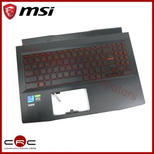 MSI Katana GF66 12UE(MS-1583) Reposamuñecas & teclado ES Palmrest & keyboard - Picture 1 of 7