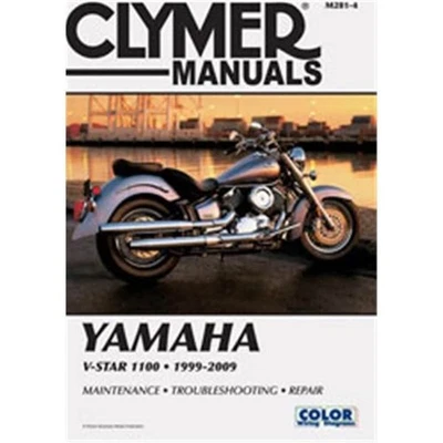 Bicicleta de rua Clymer manual - Yamaha V-Star 1100 | M281-4 - Imagem 1 de 4