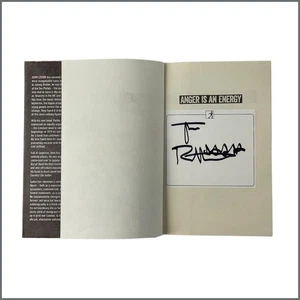 John Lydon signiert 2014 Erstausgabe Autobiografie (UK) - Bild 1 von 2